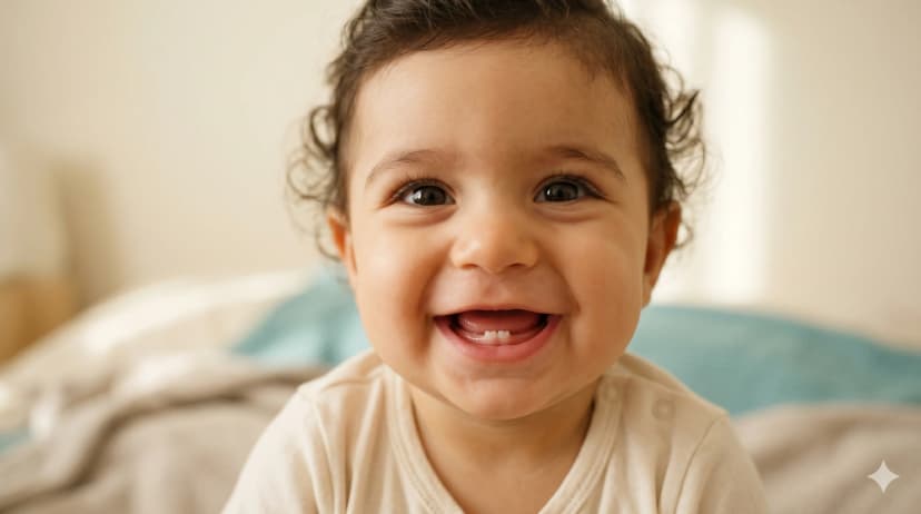 Baby teething — the eruption process and symptoms, Derya Dental Clinic