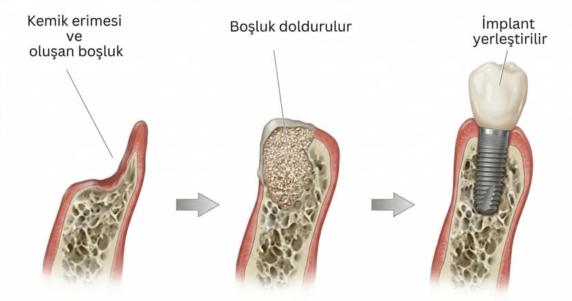 Atrofik (aşırı rezorbe) çenede implant seçenekleri — greftleme, All-on-4, zigomatik, pterygoid, nazal ve subperiostal çözümlerin karşılaştırması