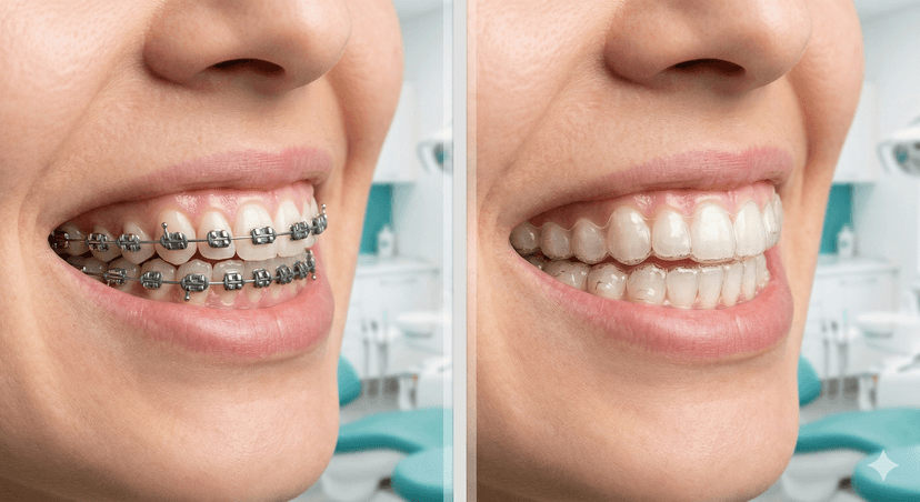 Çocuklarda ortodonti tedavisi - diş teli uygulaması