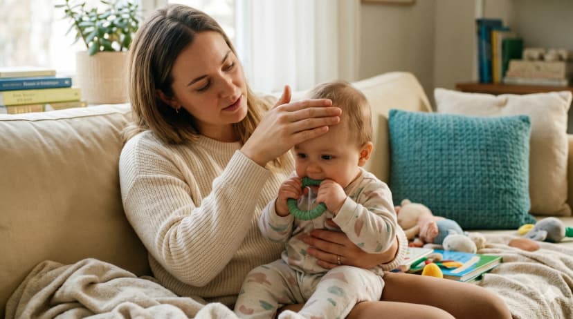 Bebeklerde diş çıkarma ateşi ve belirtileri — Derya Klinik rehberi