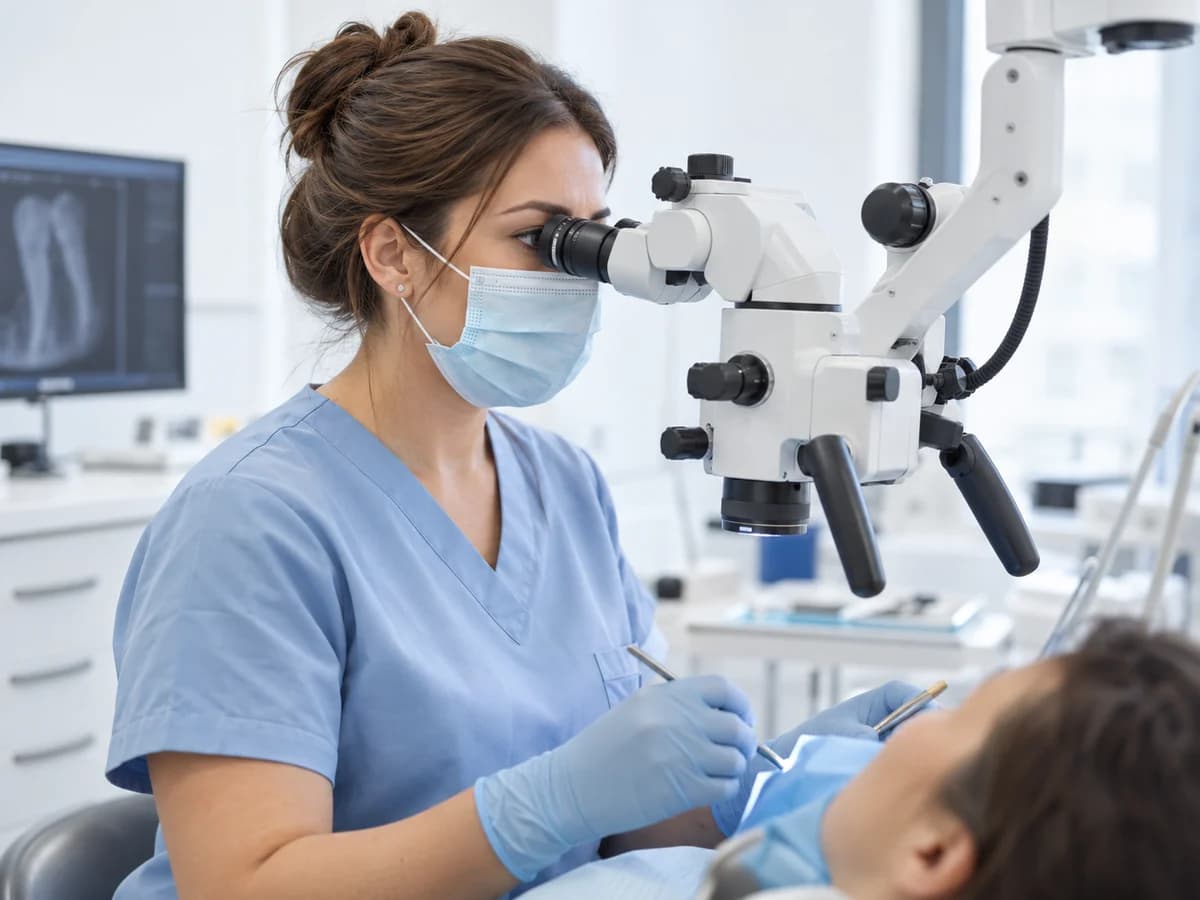 Mikroskopla kanal tedavisi — Derya Klinik